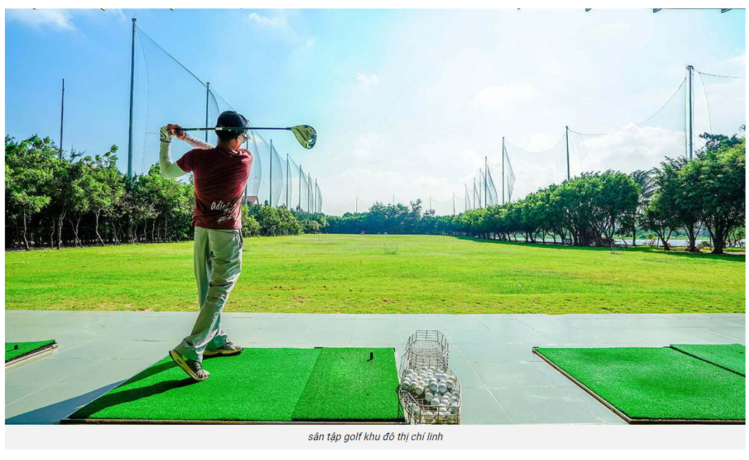 Sân Golf tại Chí Linh Center