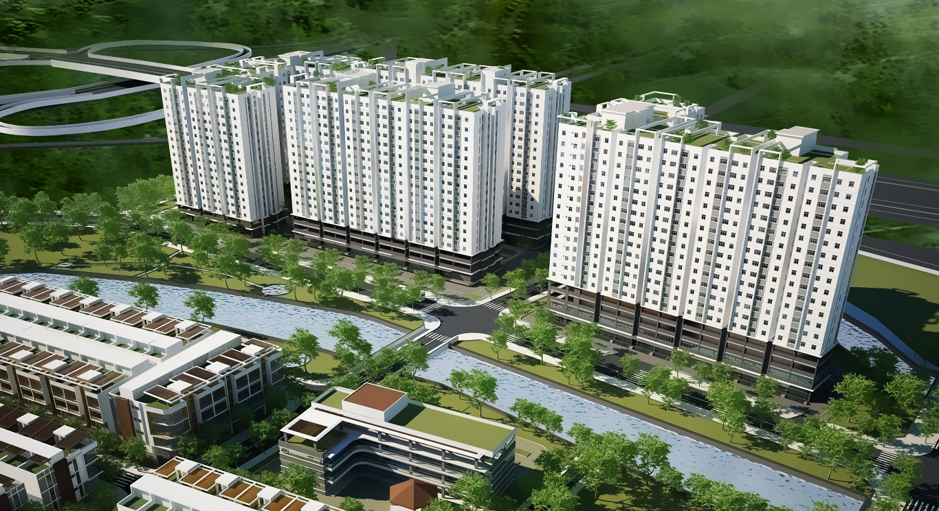 Dự án Sunview Town trong top những căn hộ dưới 2 tỷ tại khu vực Tp.HCM